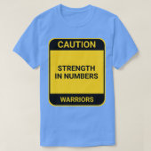 数値1の強さ Tシャツ (デザイン正面)