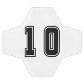 数値10 サッカーボール (フラット)