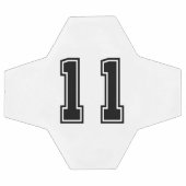 数値11 サッカーボール (フラット)