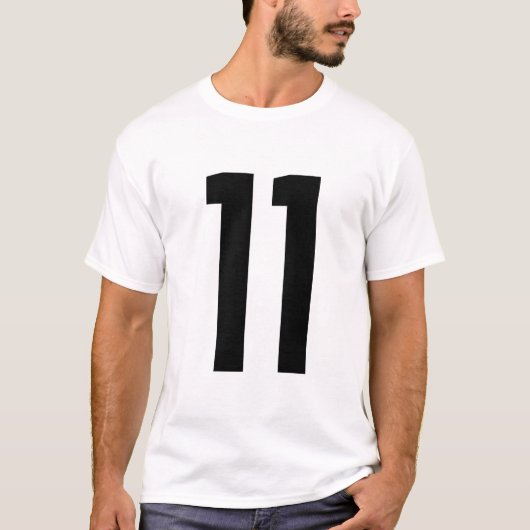 数値11 Tシャツ (正面)