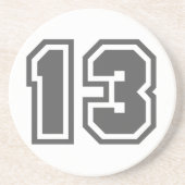 数値13 コースター (正面)