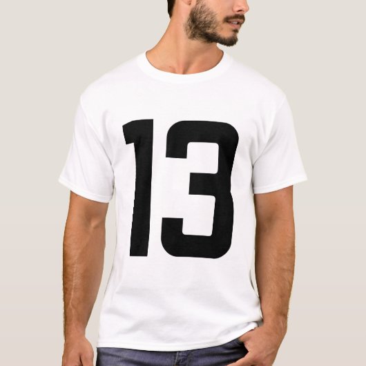 数値13 Tシャツ (正面)