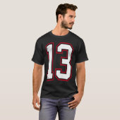 数値13 Tシャツ (正面フル)