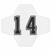 数値14 サッカーボール (フラット)