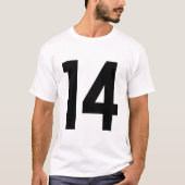 数値14 Tシャツ (正面)