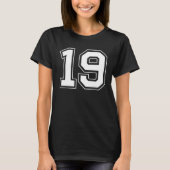 数値19 Tシャツ (正面)
