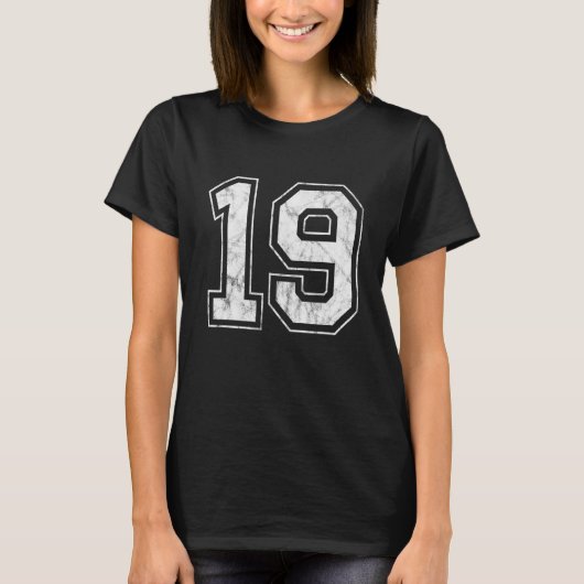 数値19 Tシャツ (正面)