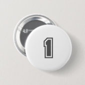 数値1 缶バッジ (正面&裏面)