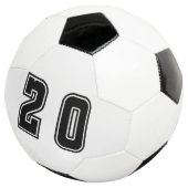 数値20 サッカーボール (3/4)