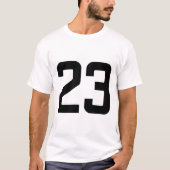 数値23 Tシャツ (正面)