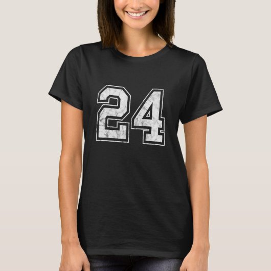 数値24 Tシャツ (正面)