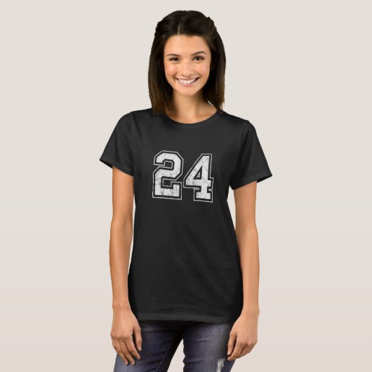 数値24 Tシャツ (正面フル)