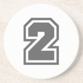 数値2 コースター (正面)