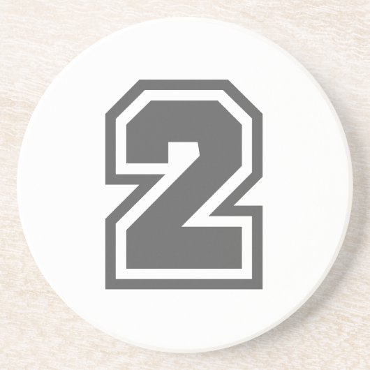 数値2 コースター (正面)