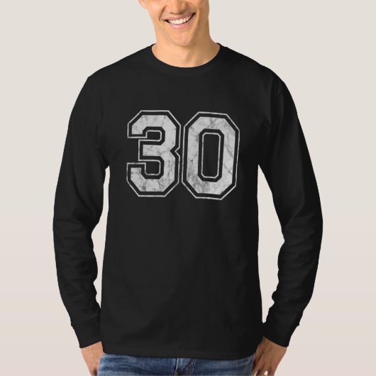数値30 Tシャツ (正面)