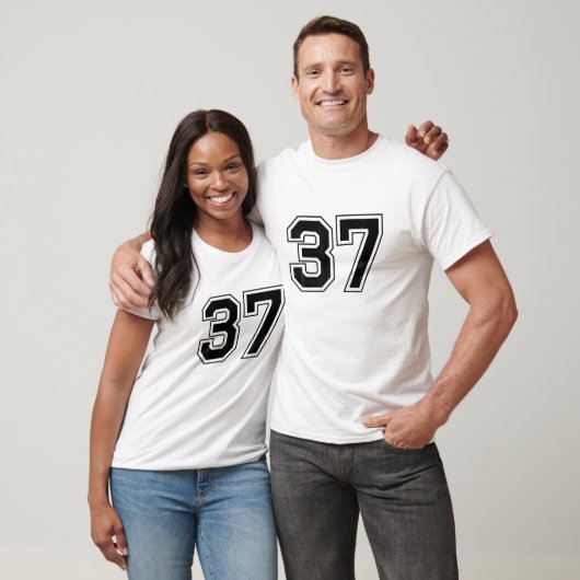 数値37 Tシャツ (ユニセックス)