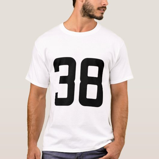 数値38 Tシャツ (正面)