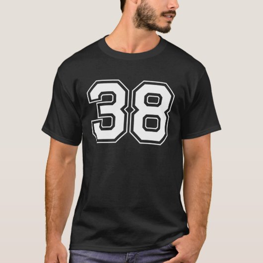 数値38 Tシャツ (正面)