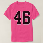 数値45 Tシャツ (デザイン正面)