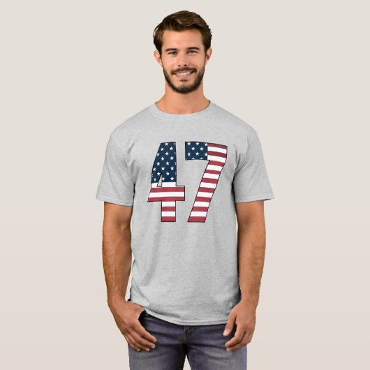 数値47 Tシャツ (正面フル)