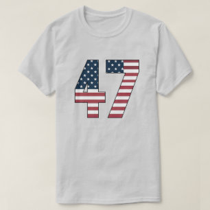 数値47 Tシャツ