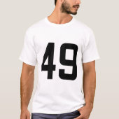 数値49 Tシャツ (正面)