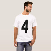 数値4 Tシャツ (正面フル)
