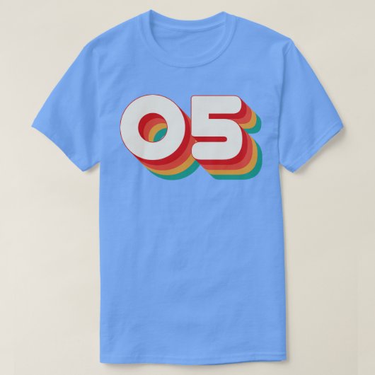 数値4 Tシャツ (デザイン正面)