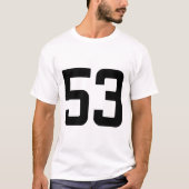 数値53 Tシャツ (正面)