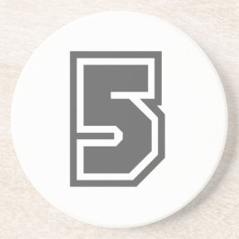 数値5 コースター