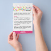 数値5.5x8.5チラシ チラシ (ハンドル)