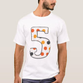 数値5 Tシャツ (正面)