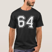 数値64 Tシャツ (正面)