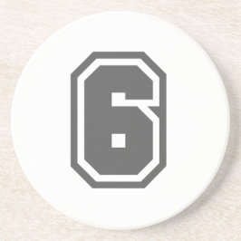 数値6 コースター