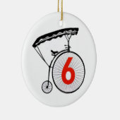 数値6 セラミックオーナメント (右)