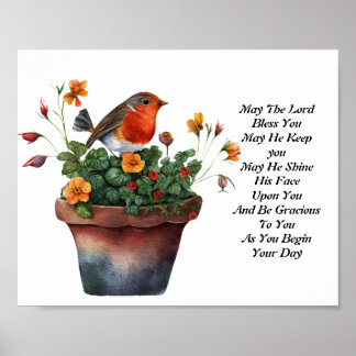 数値6:24-26の毎日の恵み ポスター