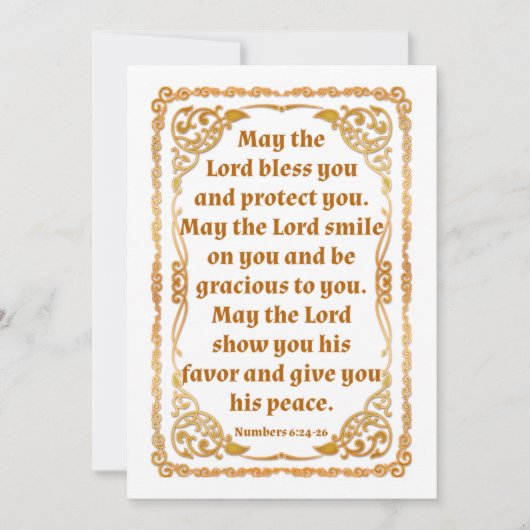 数値6:24 ~ 26フラットサンキューカード サンキューカード (正面)