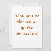 数値6:24 ~ 26フラットサンキューカード サンキューカード (裏面)