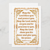 数値6:24 ~ 26フラットサンキューカード サンキューカード (正面/裏面)