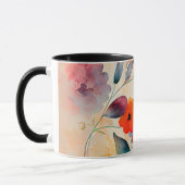 数値6 24-26主あなた賛美のフローラ水色 マグカップ (左)