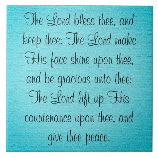 数値6:24-26 タイル (正面)