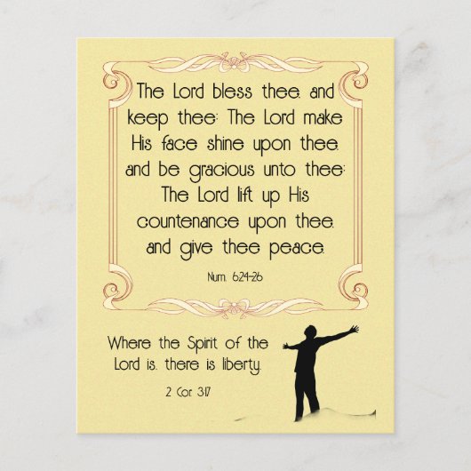 数値6:24-26 チラシ (正面)