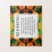 数値6:24-26 |主よ賛美よ |オレンジ ジグソーパズル (縦)