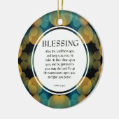 数値6:24-26 | MAY THE 賛美 LORD YOU セラミックオーナメント (左)