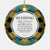 数値6:24-26 | MAY THE 賛美 LORD YOU セラミックオーナメント (裏面)