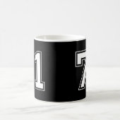 数値71 コーヒーマグカップ (中央)