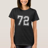数値72 Tシャツ (正面)