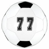 数値77 サッカーボール (正面)