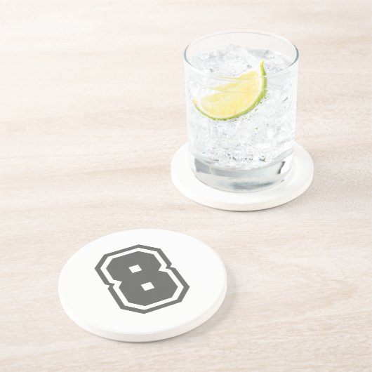 数値8 コースター (側面)