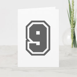 数値9 カード